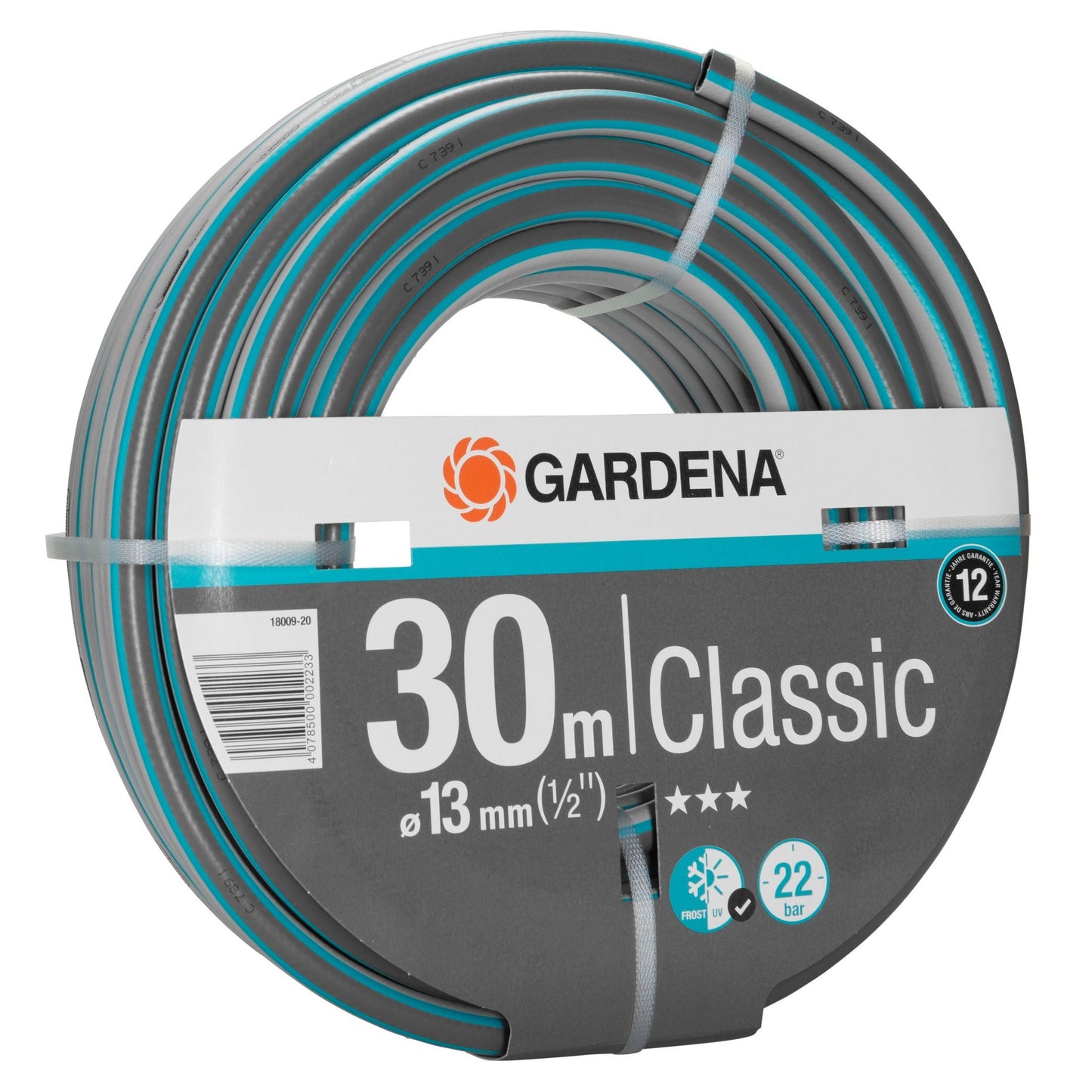 Gardena Classic Schlauch 13 mm (1/2"), 30 m o. A.