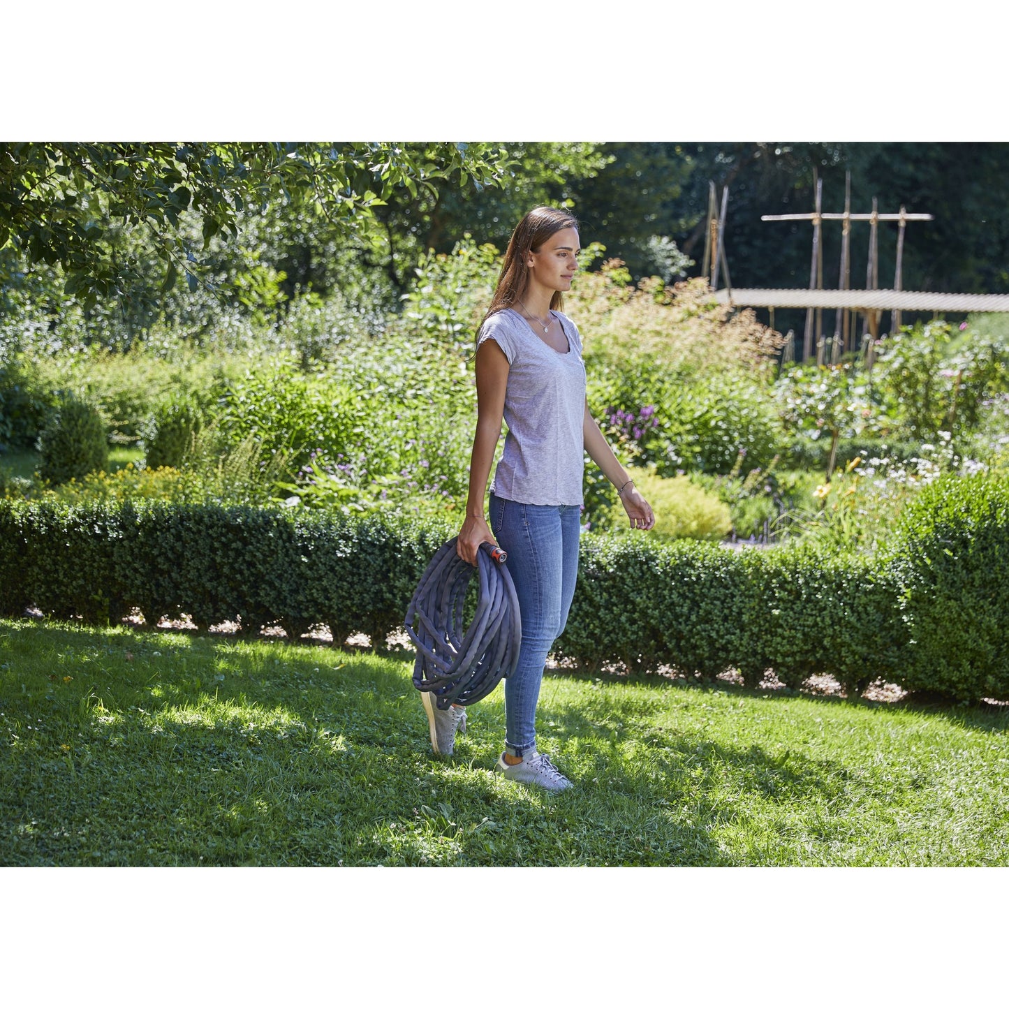Gardena Textilschlauch Liano 20 m Set