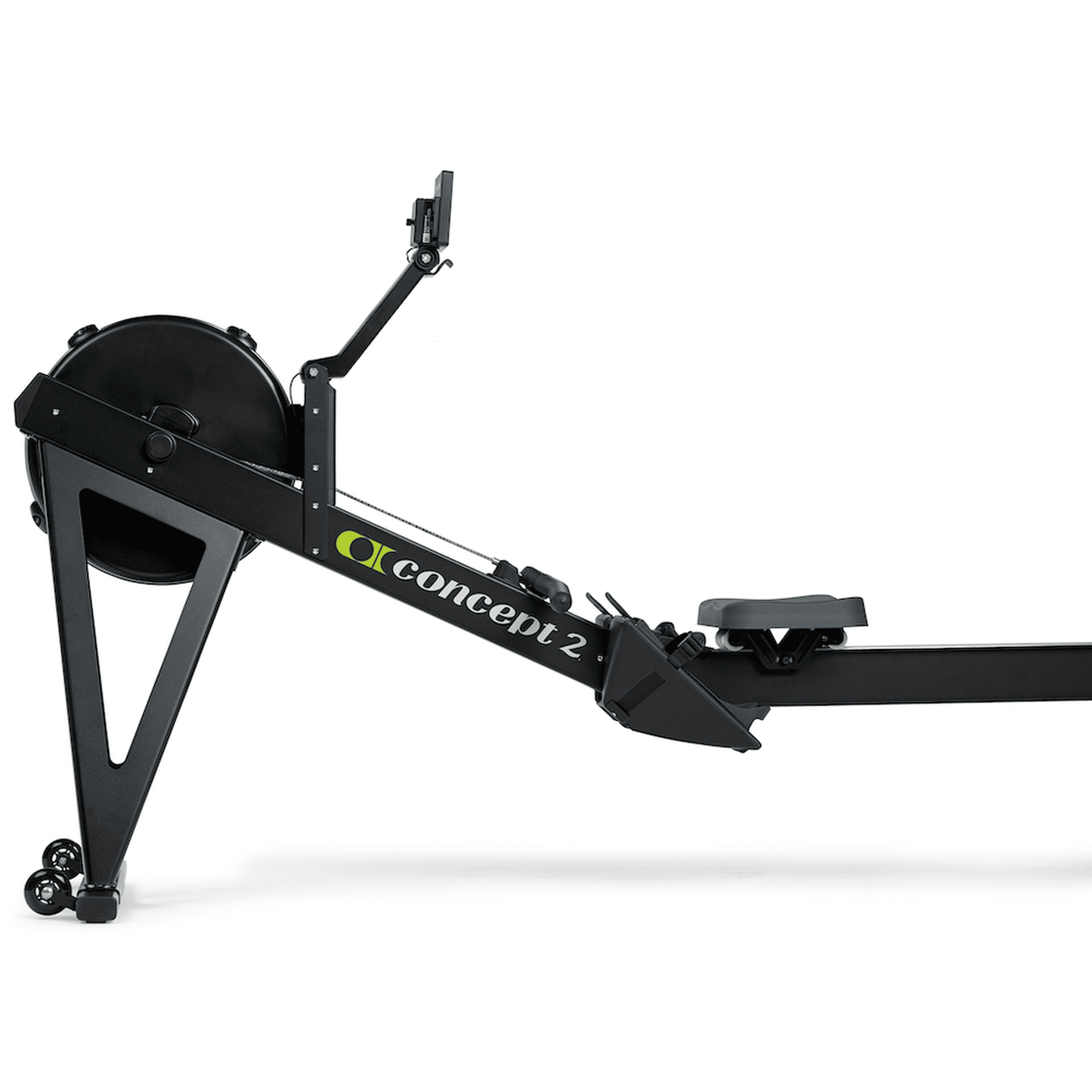 Concept2 Rudergerät RowErg mit hohen Beinen Mattschwarz